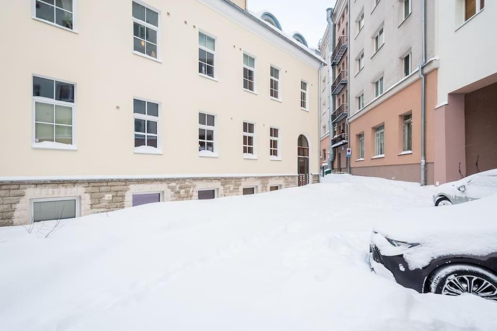 Cozy 1-bedr In The Centre Near Old Town With Private Parking Lägenhet Tallinn